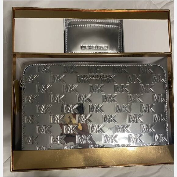 BNIB~MICHAEL KORS Jet Set East West Crossbody Bag w/Card Holder in Gift Box - Picture 4 of 9